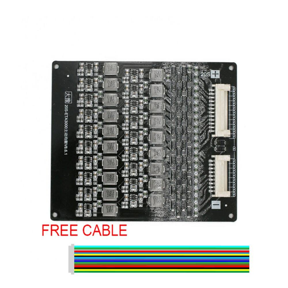 Bán buôn 1.2a 20 dòng cao ngang bằng mô đun li-ion lifepo4 lithium pin hoạt động cân bằng năng lượng chuyển bms