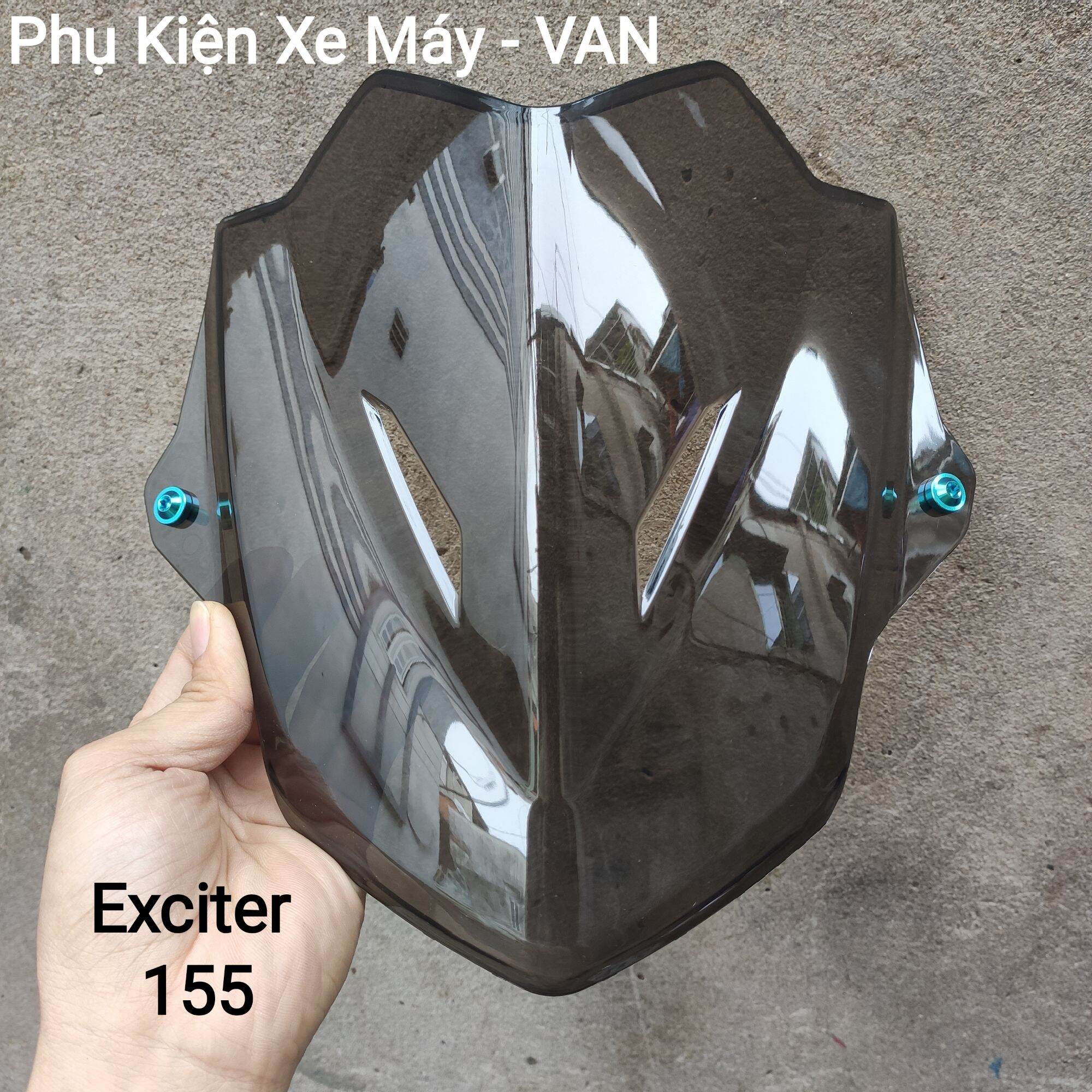 Mão Chắn Gió Ex-155 EXCITER 155 VVA 2021-2023 Kiểu Hãng Màu Khói
