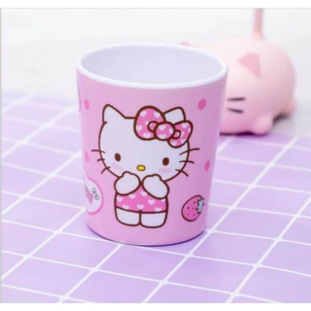 🌸COMBO TÔ/CHÉN LY MUỖNG HELLO KITTY