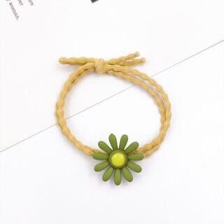 Set 5 sợi Chun buộc tóc nữ, Cột tóc hoa cúc dễ thương