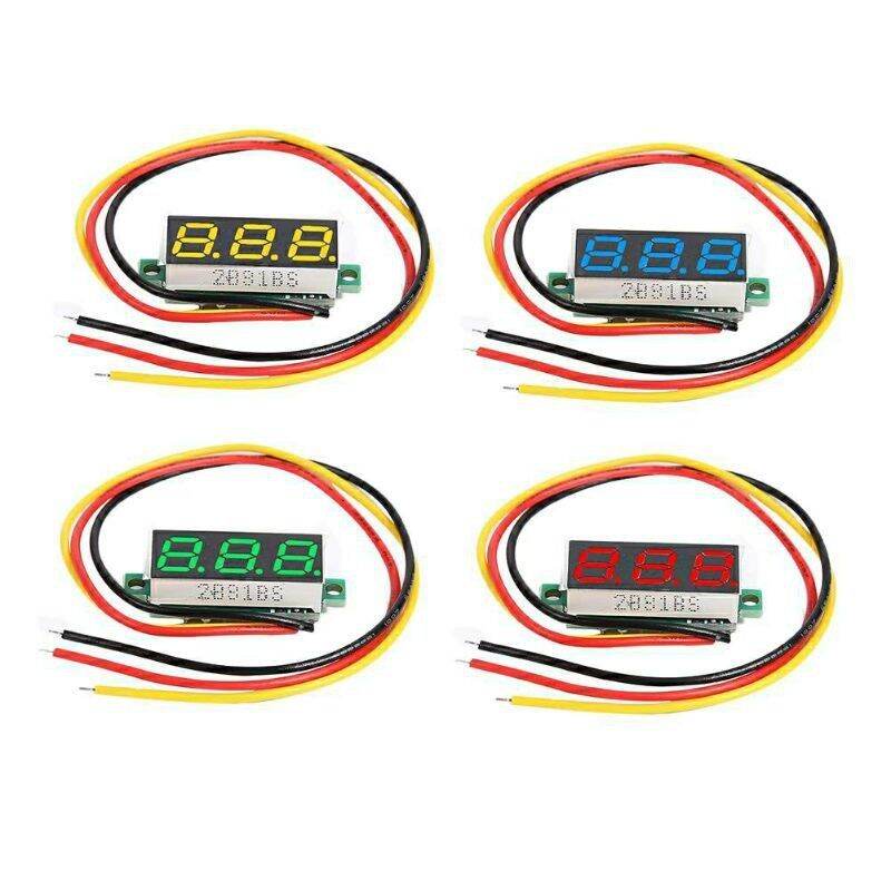 Đồng hồ đo điện áp mini 0.28 inch dc 0-100v 3 dây