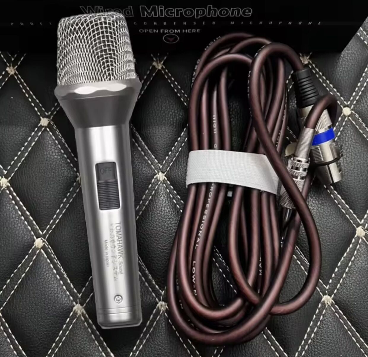 Micro karaoke tomahawk 2023 thiết kế sang trọng, hát nhẹ