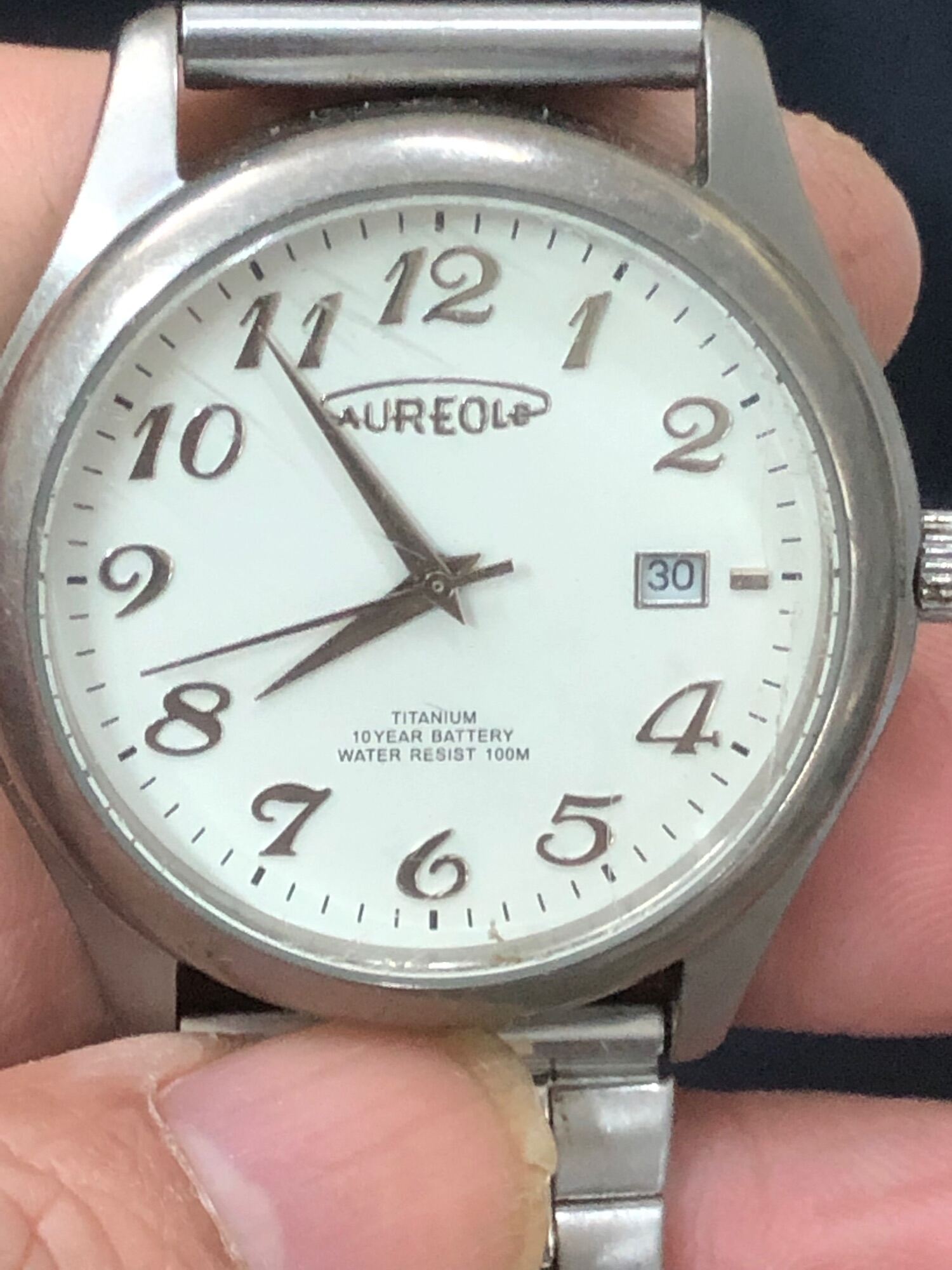 Đồng hồ nam hiệu Aureole titanium thumbnail