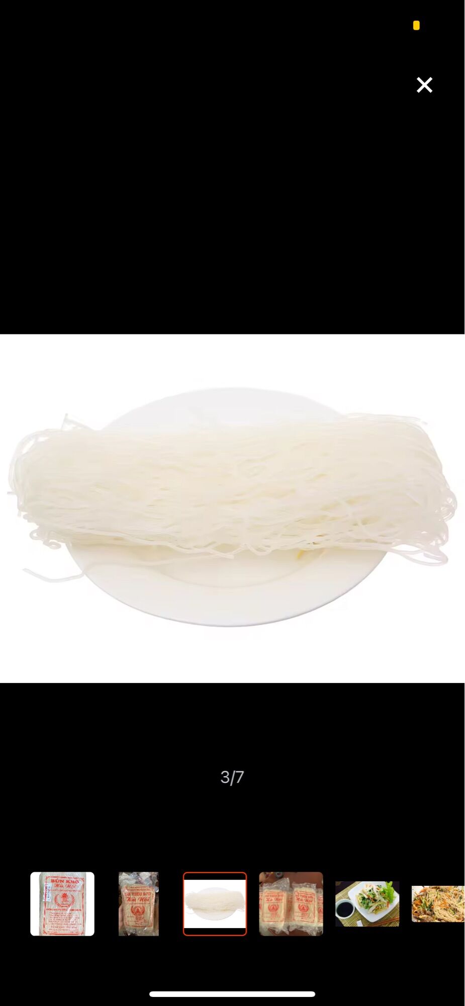 Clean Dried Vermicelli from Hanoi, 450g Package