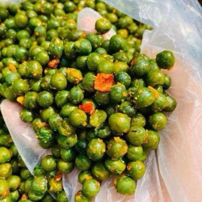 Đậu Hà Lan rang tỏi ớt Hủ 850g - Siêu ngon