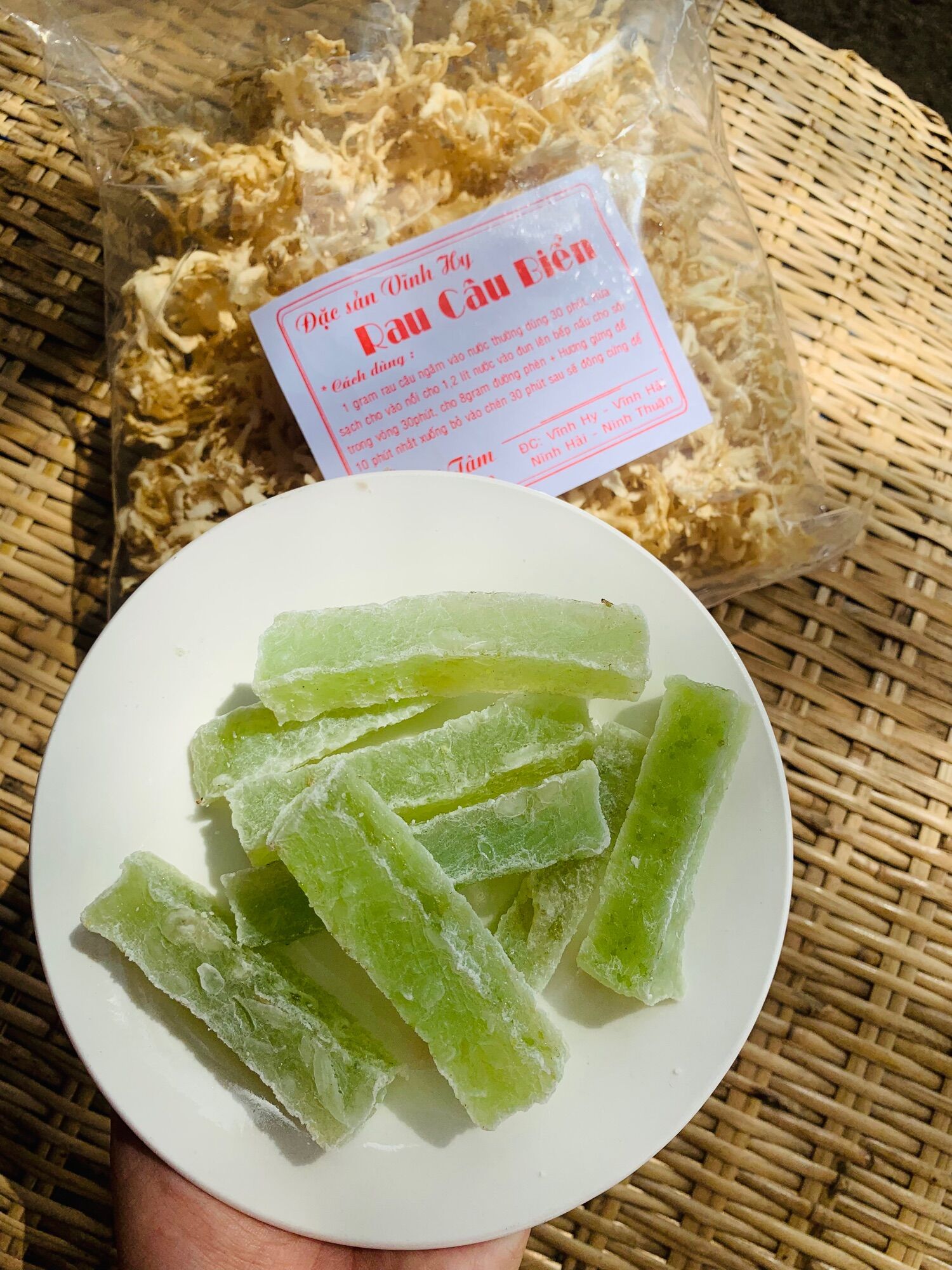 MỨT RAU HỒNG VÂN VỊ GỪNG NHÀ LÀM [LOẠI NGON]