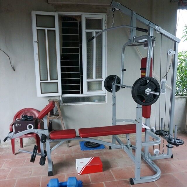 Ghế tập tạ chưa kèm theo tạ và đòn