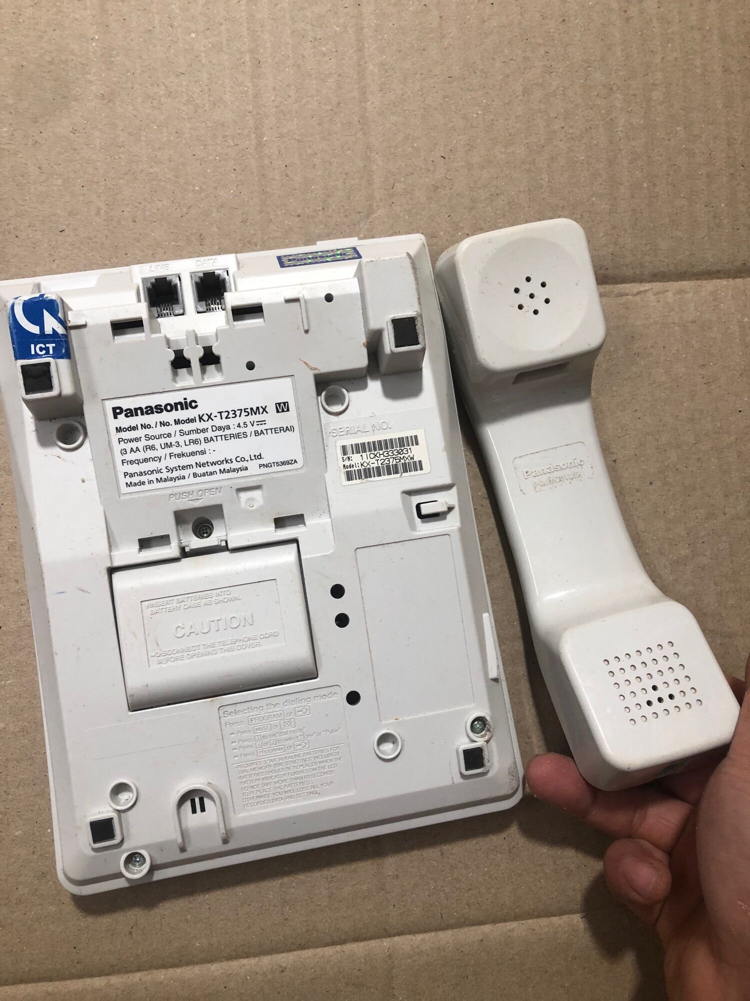 Điện thoại bàn Panasonic KX-T2375