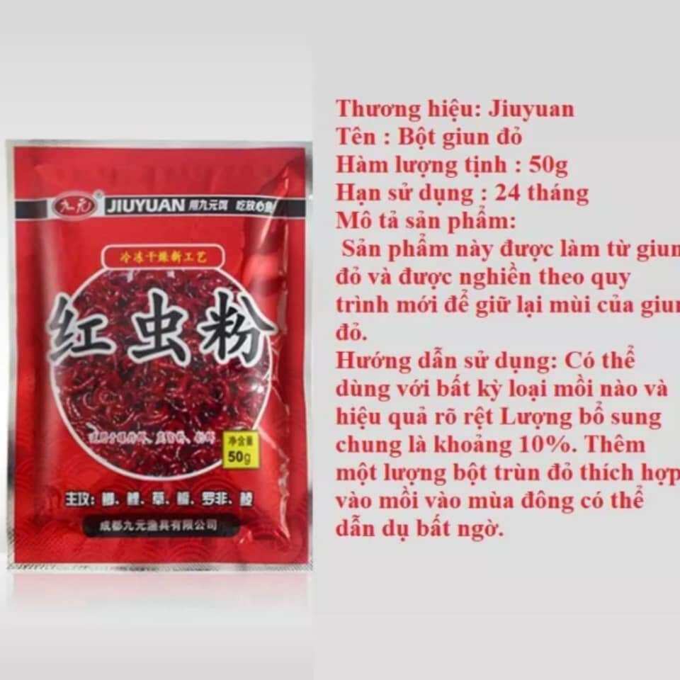 Mồi Bột Khô Câu Cá Trùng Chỉ Siêu Nhậy,Siêu Thu Hút Cá