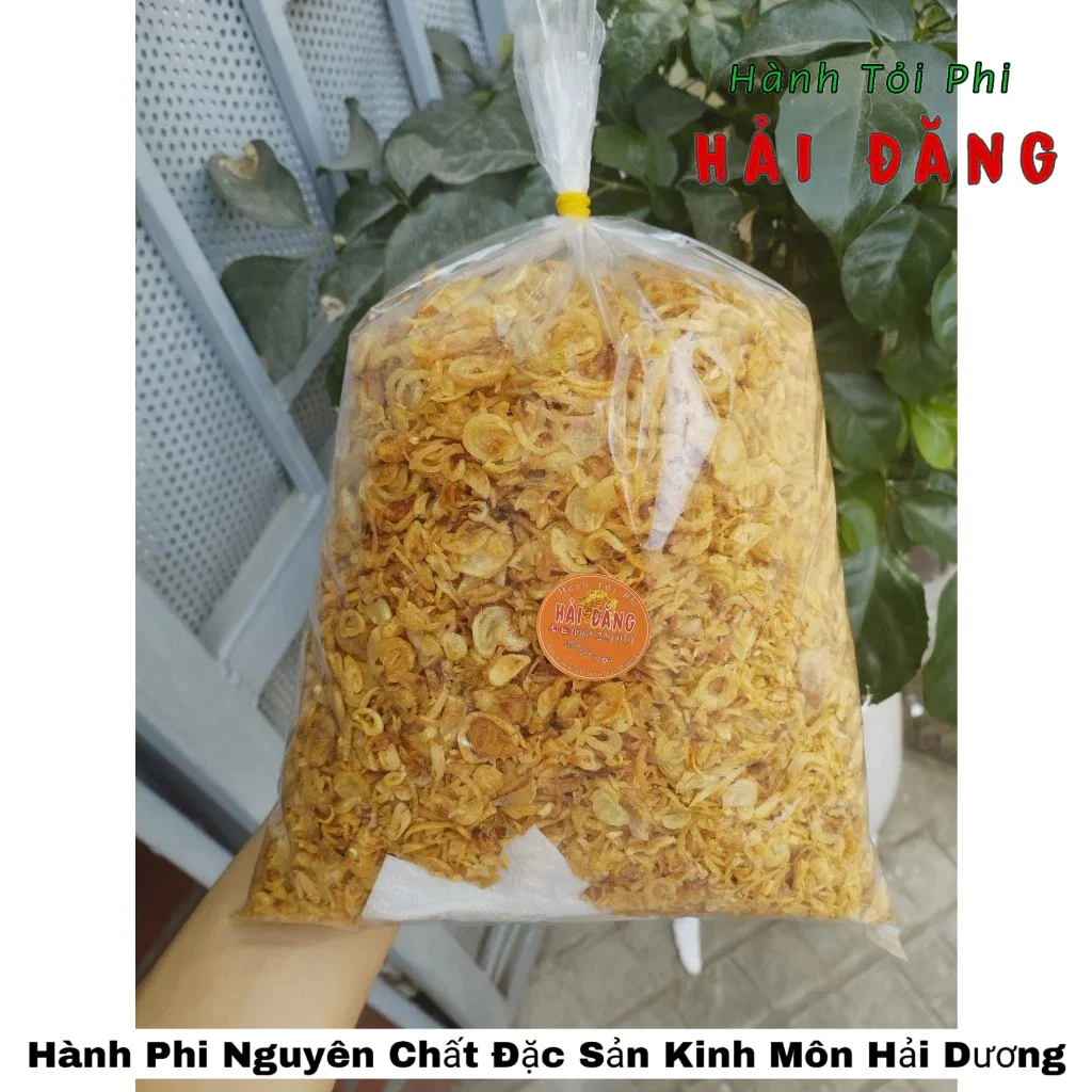 Hành phi nguyên chất 1kg,500gr đặc sản kinh môn nhà làm
