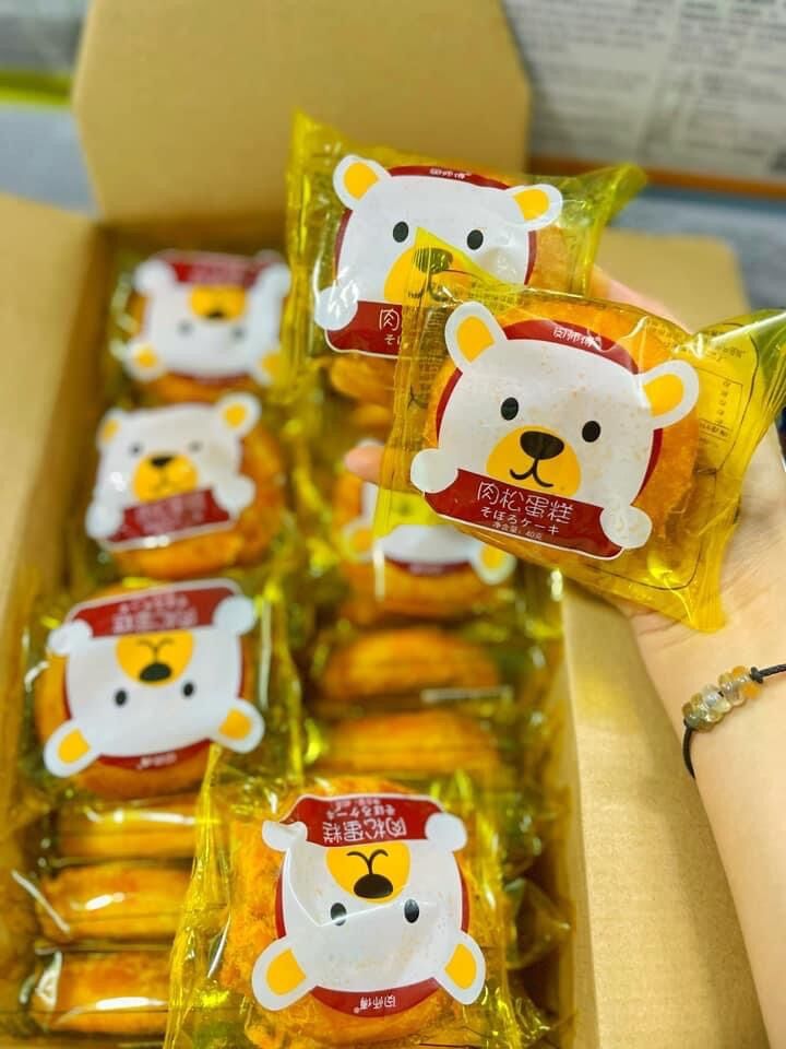 Bánh ruốc chà bông thùng 1,5kg giá sale siu rẻ chỉ 109k