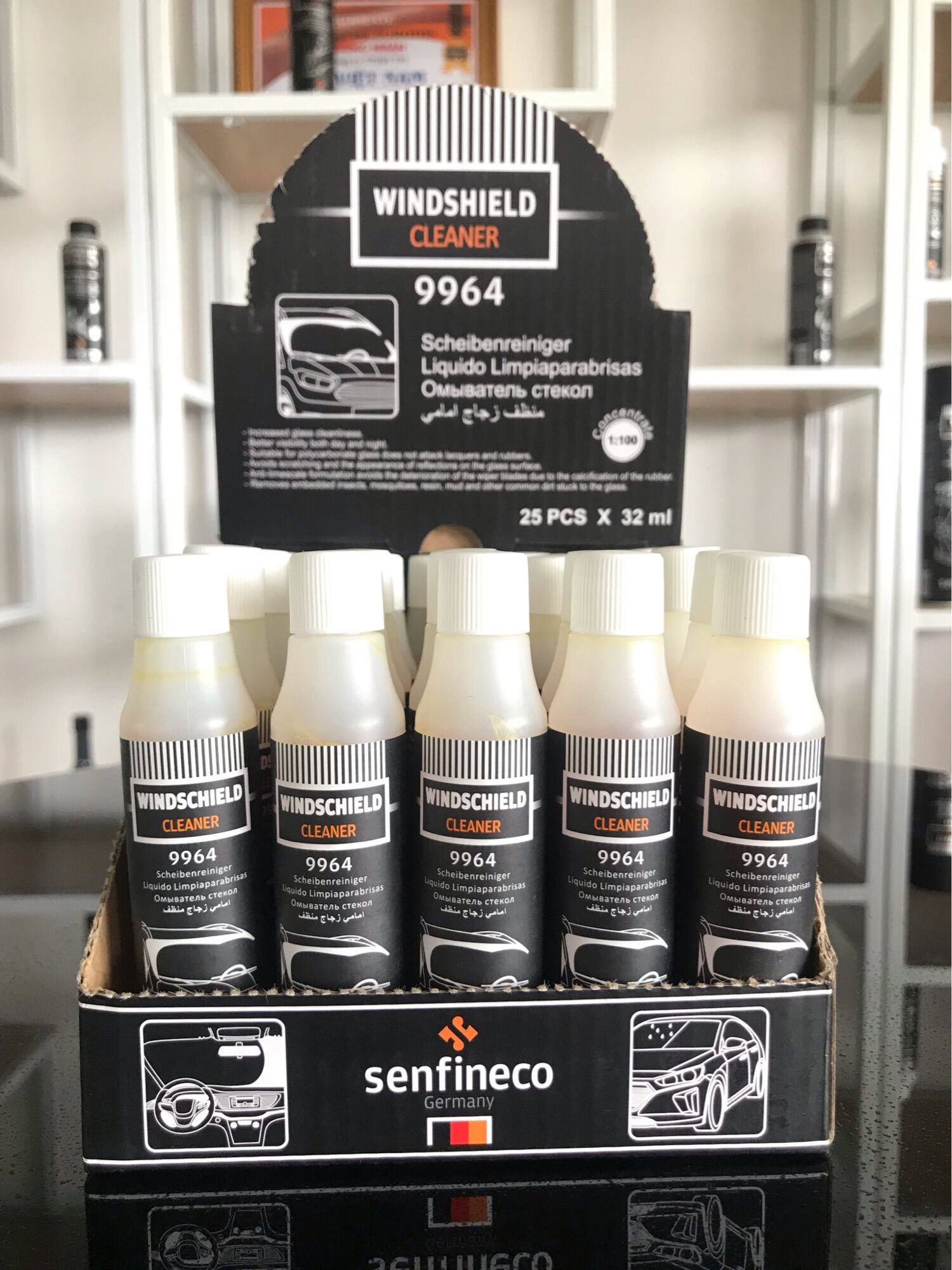 Nước rửa kính đậm đặc Senfineco germany 9964