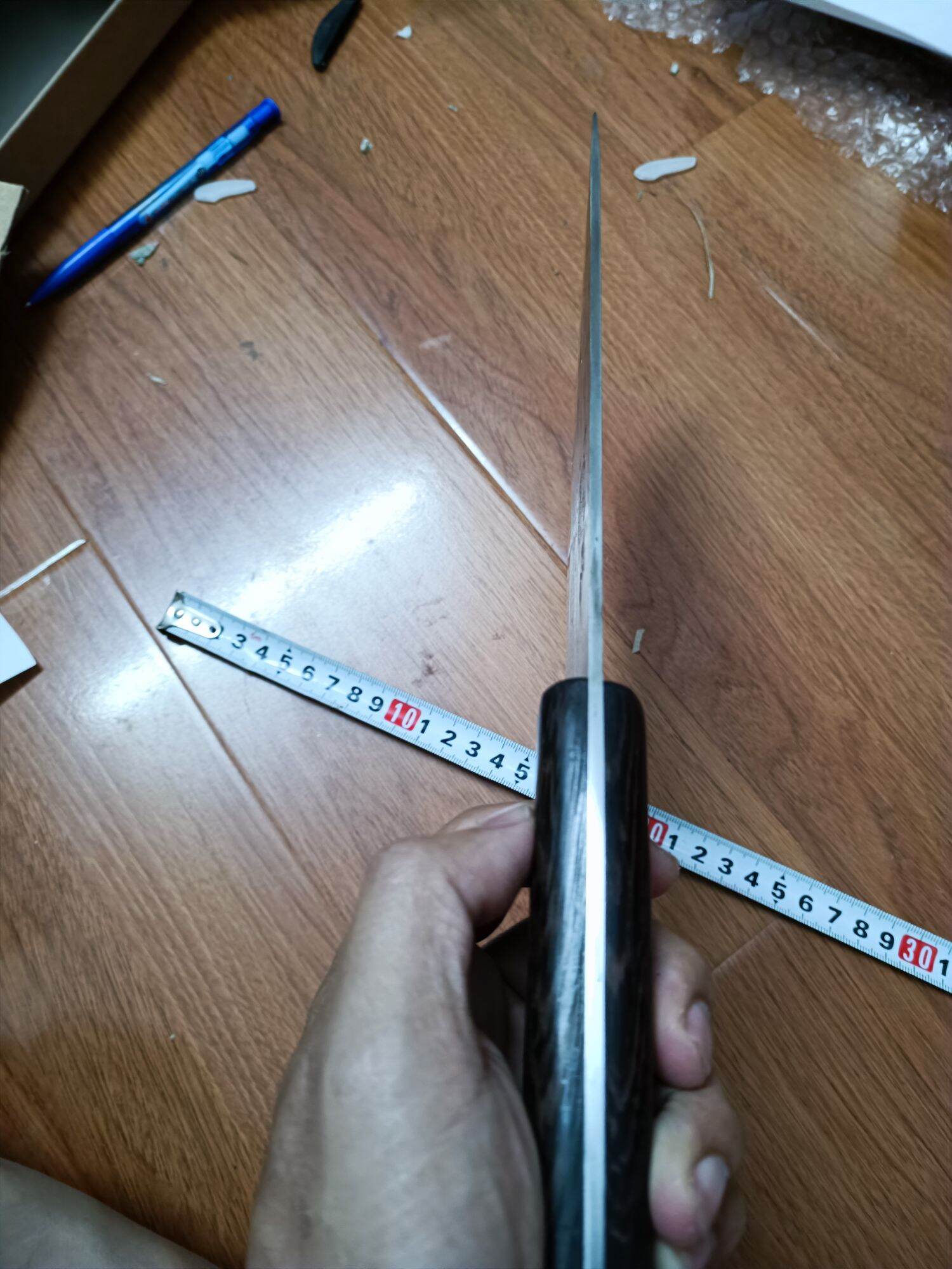 Dao bầu mổ lợn, thái thịt, bản to Nhật bãi Akatsuki