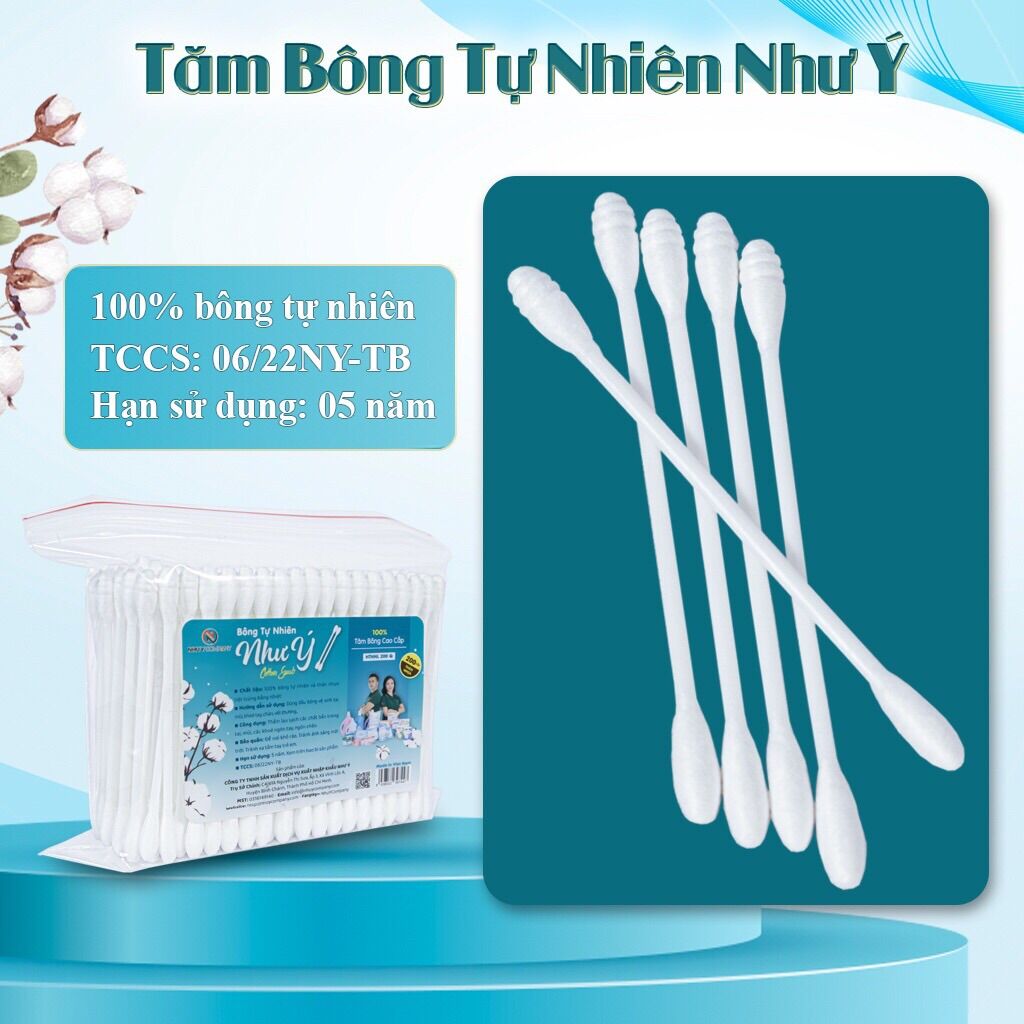 BÔNG TĂM NGƯỜI LỚN ( 1 BỊCH 200 CÂY )