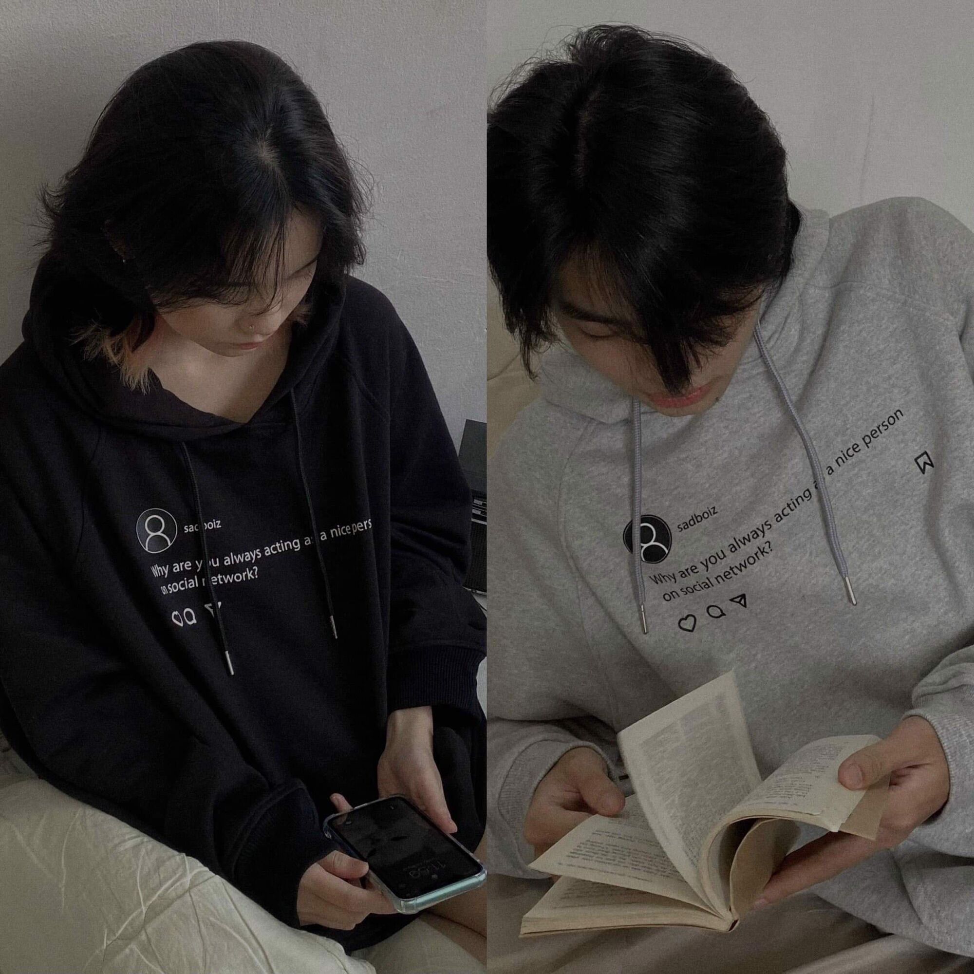 Áo khoác sadboiz sadtagram❄️ hàng có sẳn/ sadboiz chính hãng,/tặng kèm móc khóa