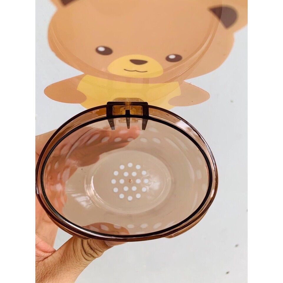 Cốc Gấu Cắm Bàn Chải Đánh Răng - Dính Sieu Chắc