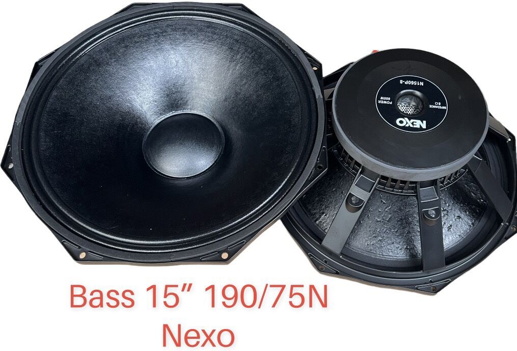 loa bass 40 Nexo từ 190 coil 75mm 8ohm màn chống nước dùng cho dàn nhạc đi show