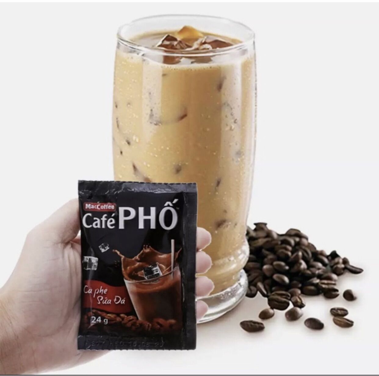 Cà phê phố cà phê sữa đá - Bịch 30 gói