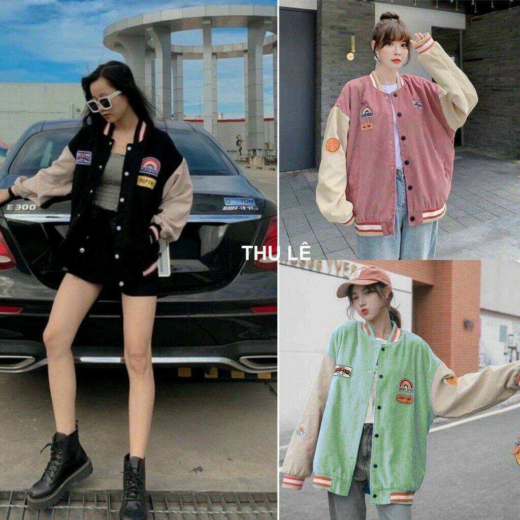 áo khoác bam bo chất liệu thun