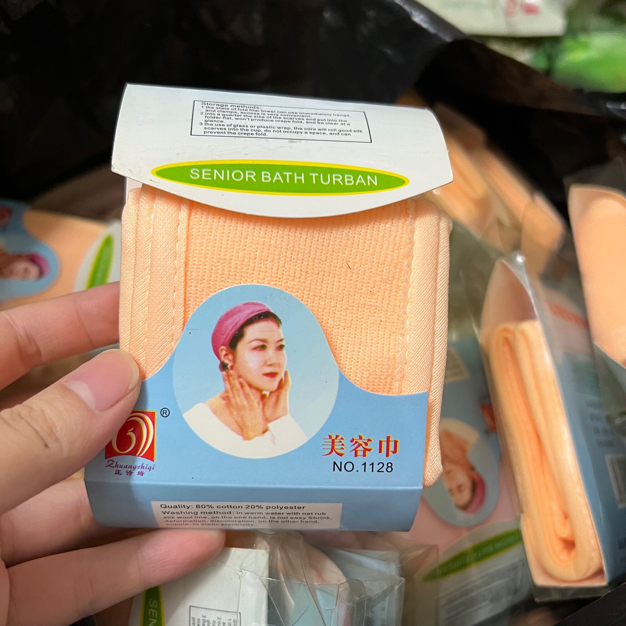 Băng đô quấn đầu cá nhân cho spa