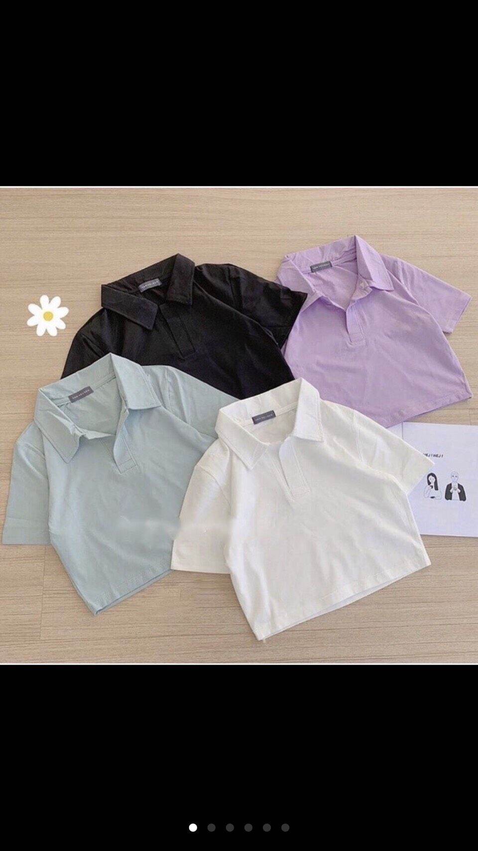 Phông Crop top cổ Đức