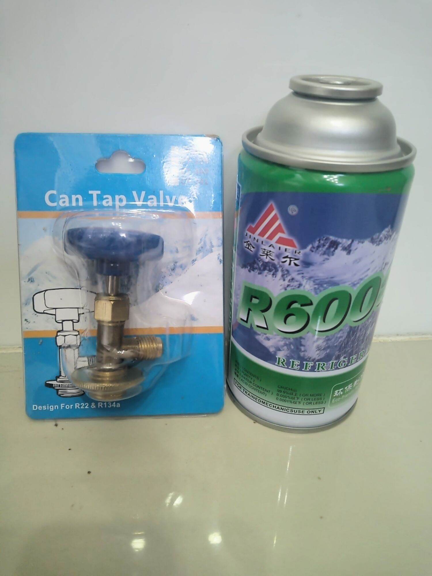 Gas lạnh R600a xanh +Van