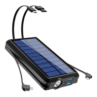 Pin Sạc Dự Phòng Sạc Năng Lượng Mặt Trời 20000mAh