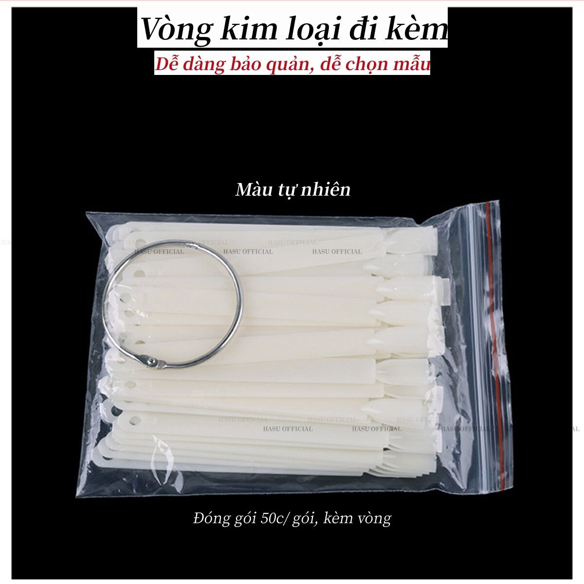Móng que vuông học nail - móng que tập sơn - dũa form