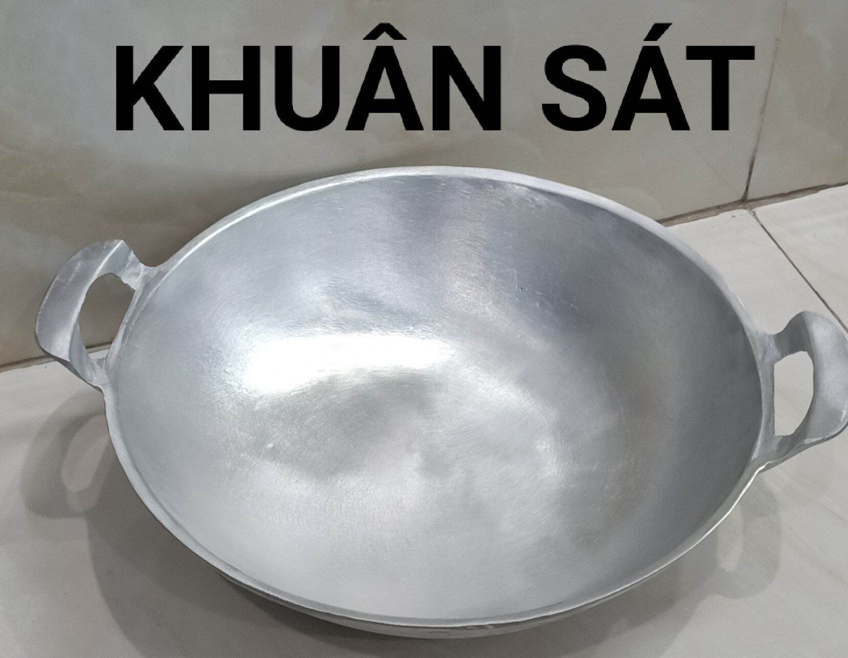 Hand-Casted Cast Iron Pan 30.5 cm (Iron Frame)