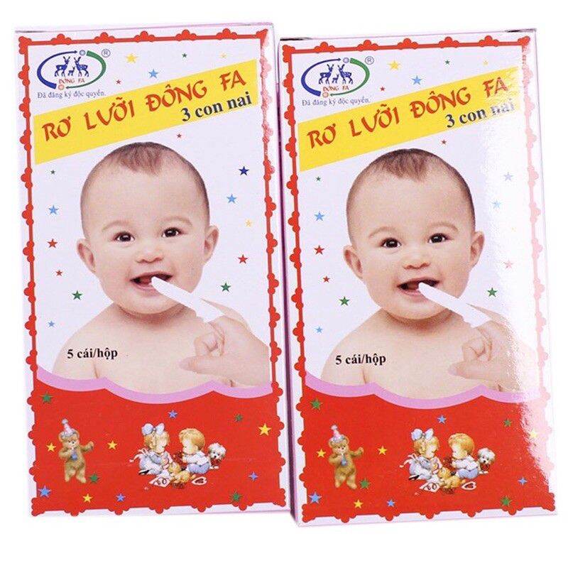 1 hộp Rơ Lưỡi Đông Fa (hộp 5 chiếc)
