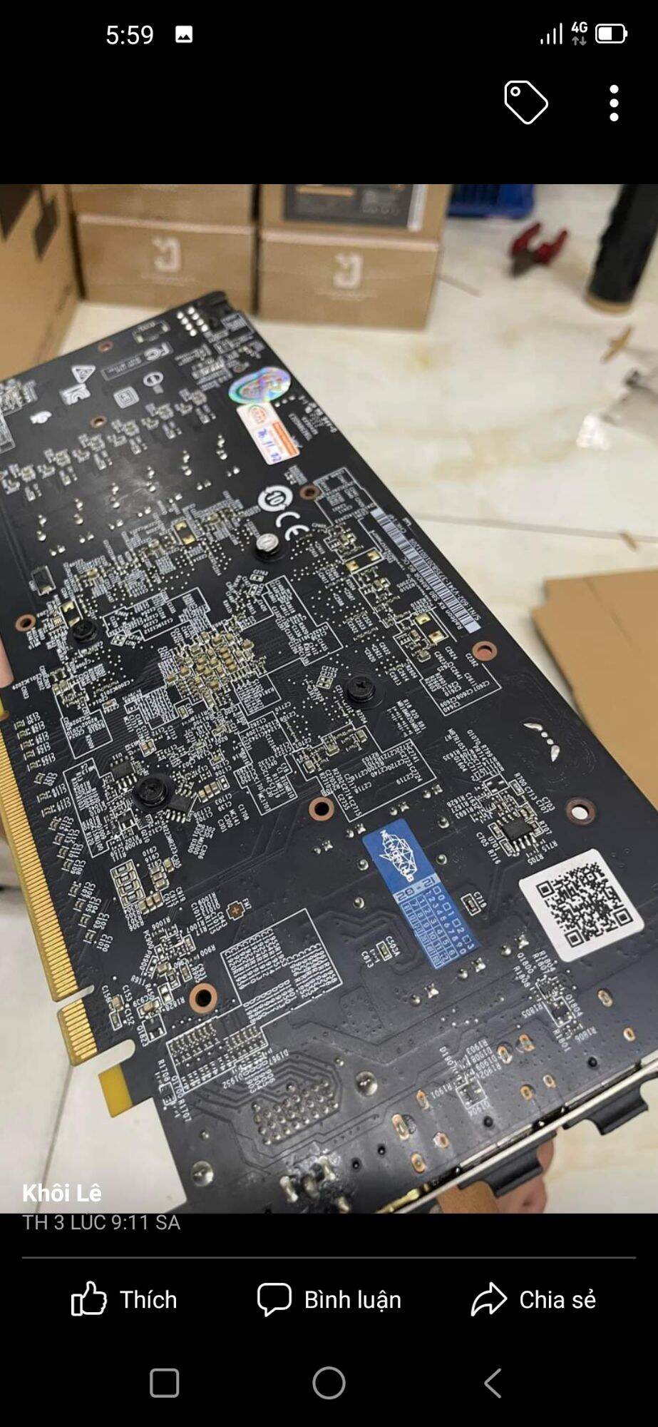 VGA MSI 580 8g .