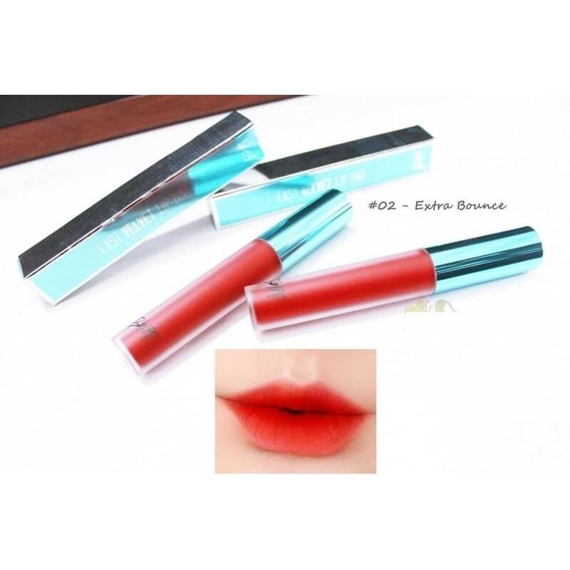 Son kem lì Bbia Last Velvet Lip Tint Version Màu 02 Đỏ Cam