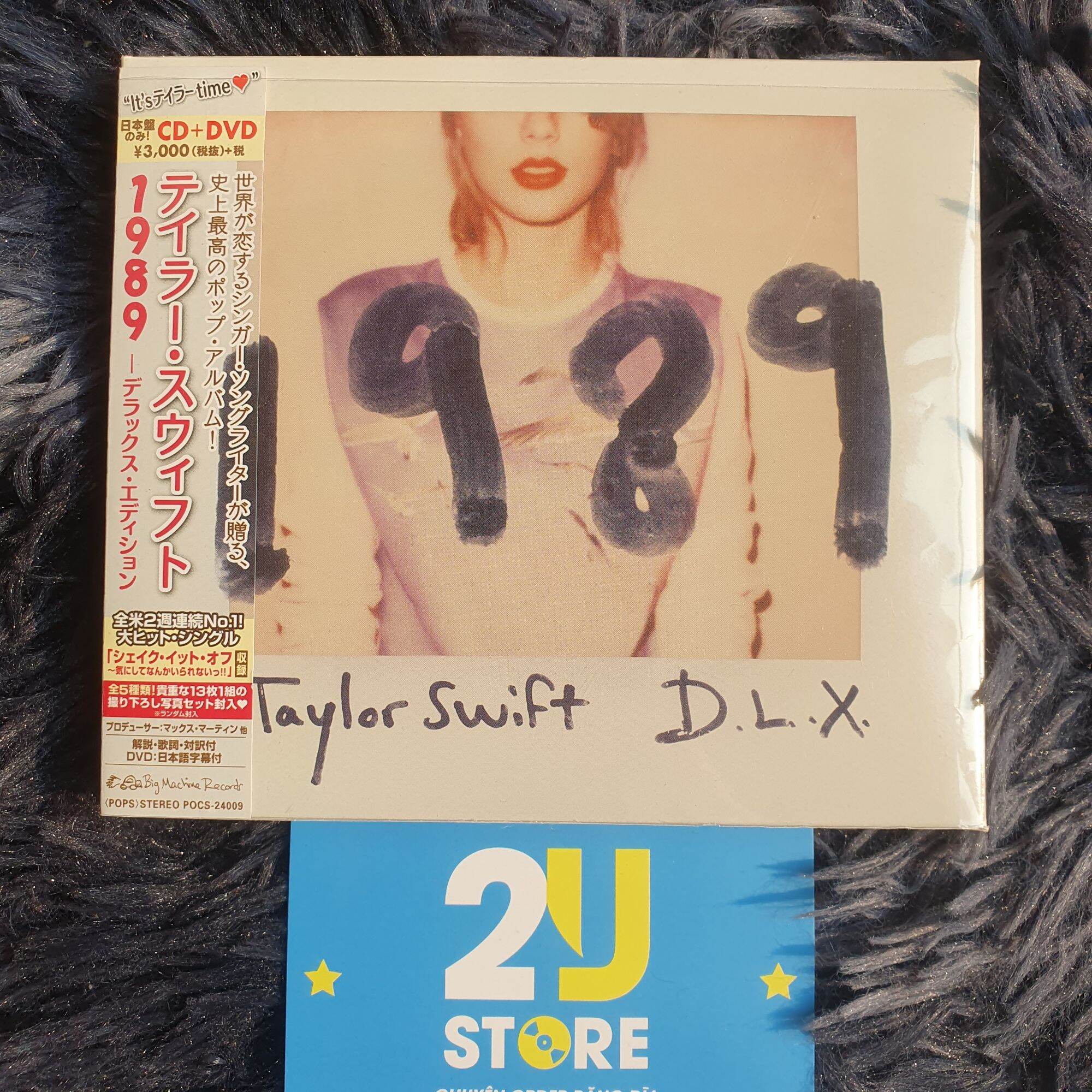 [CD+DVD] album 1989 Deluxe Japan - Taylor Swift 2U Store CDs