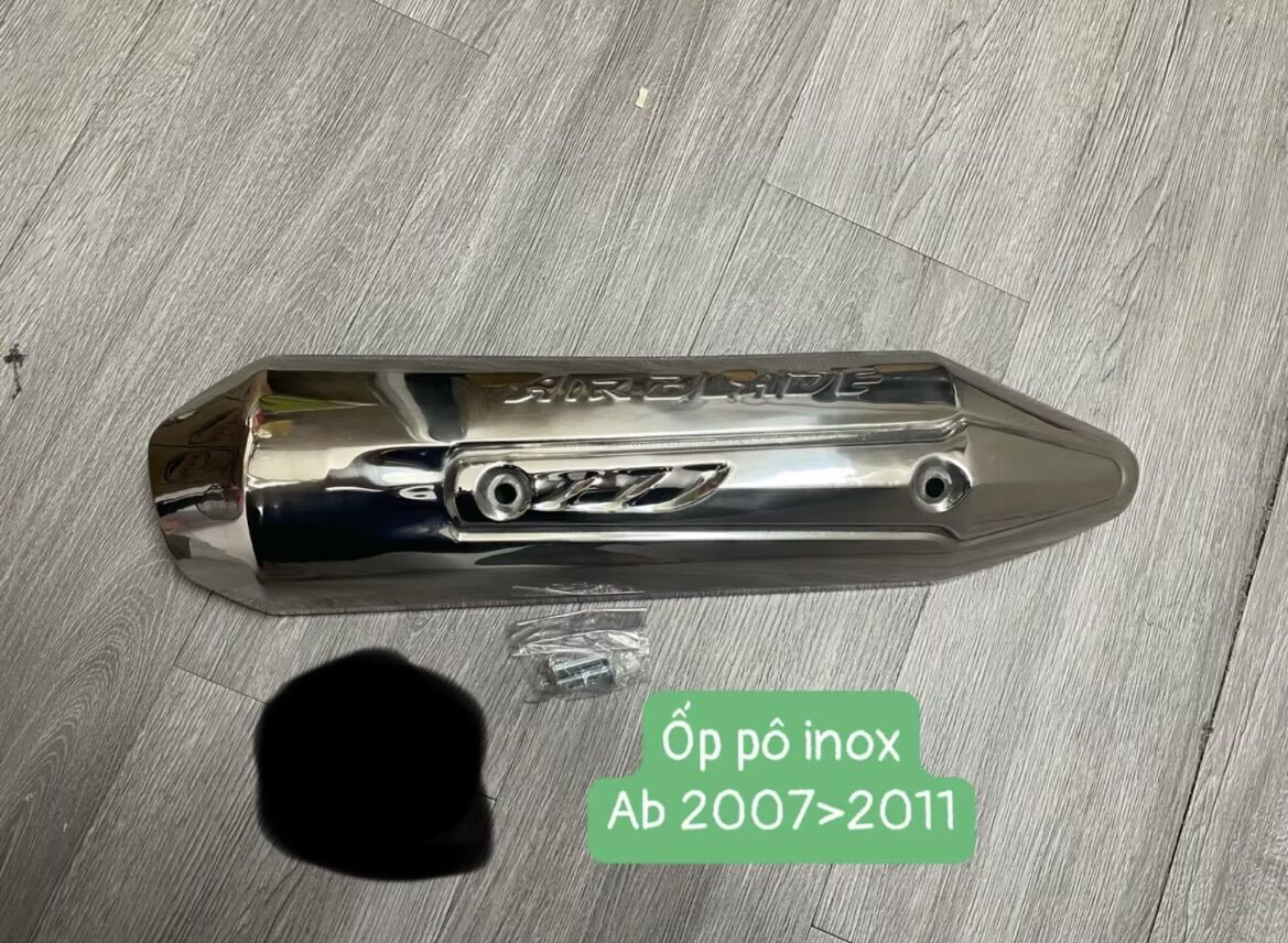Ốp bô inox airblade 2007 đến 2011 loại tốt
