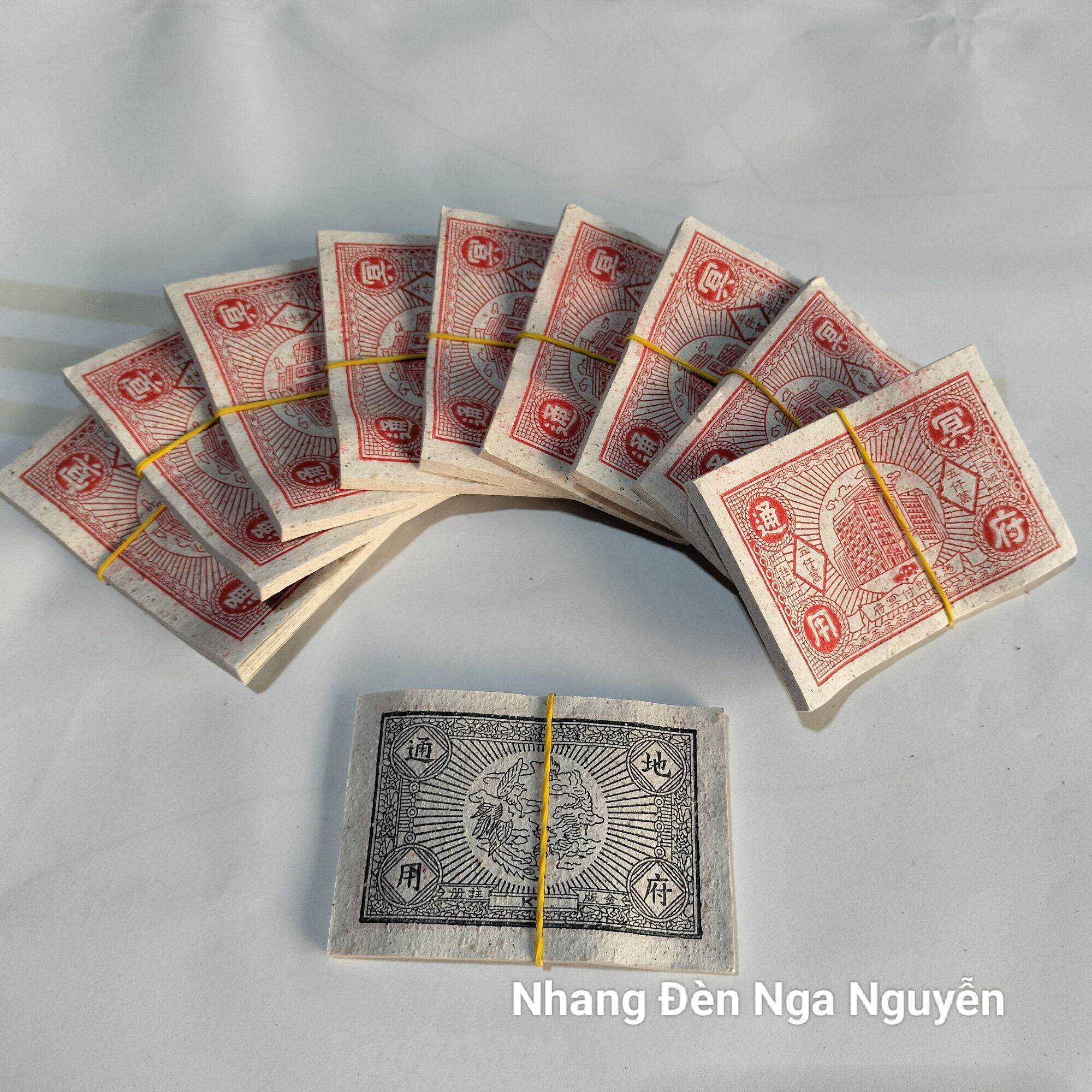 Giấy Tiền Đô Âm Phủ Hàng Mã (cục 10 tép)