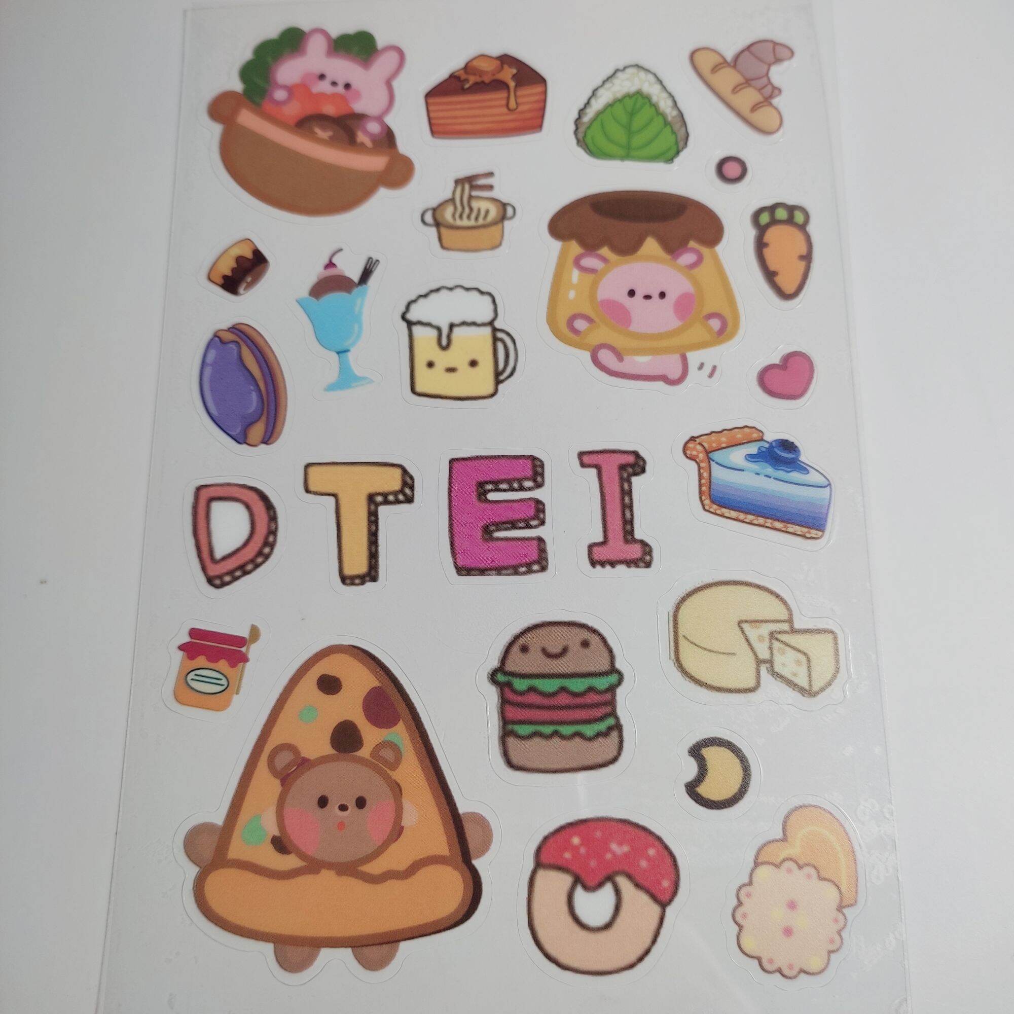 Lẻ 1 tấm hình dán sticker chống thấm nước (giao ngẫu nhiên)