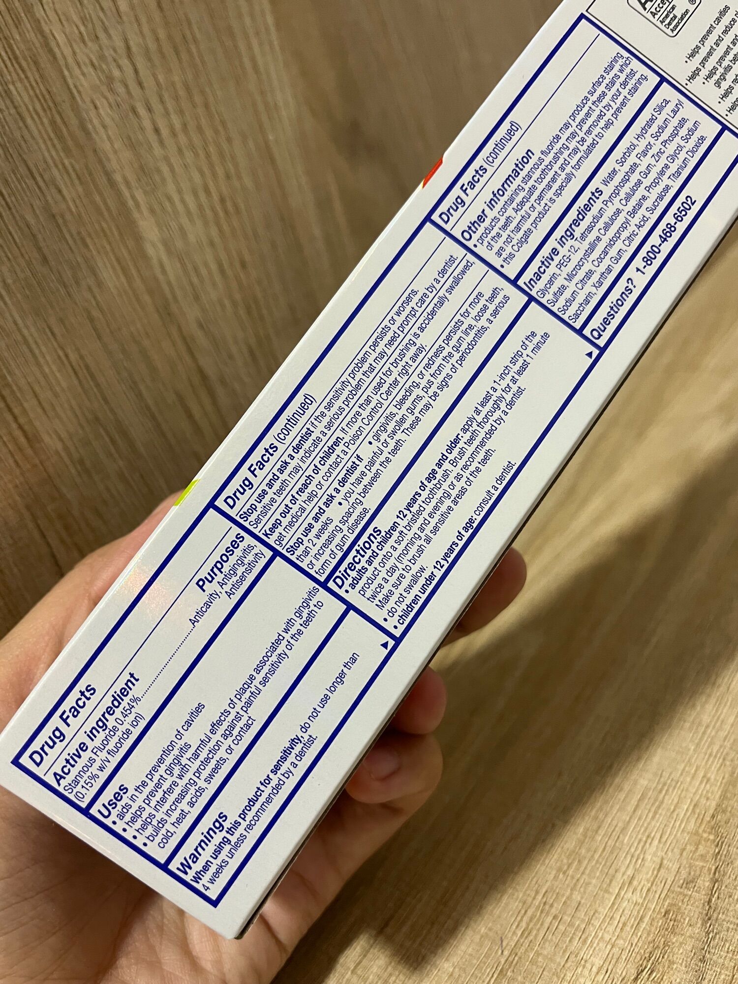 [Mỹ] Kem đánh răng Colgate Total SF Advanced Whitening 181g