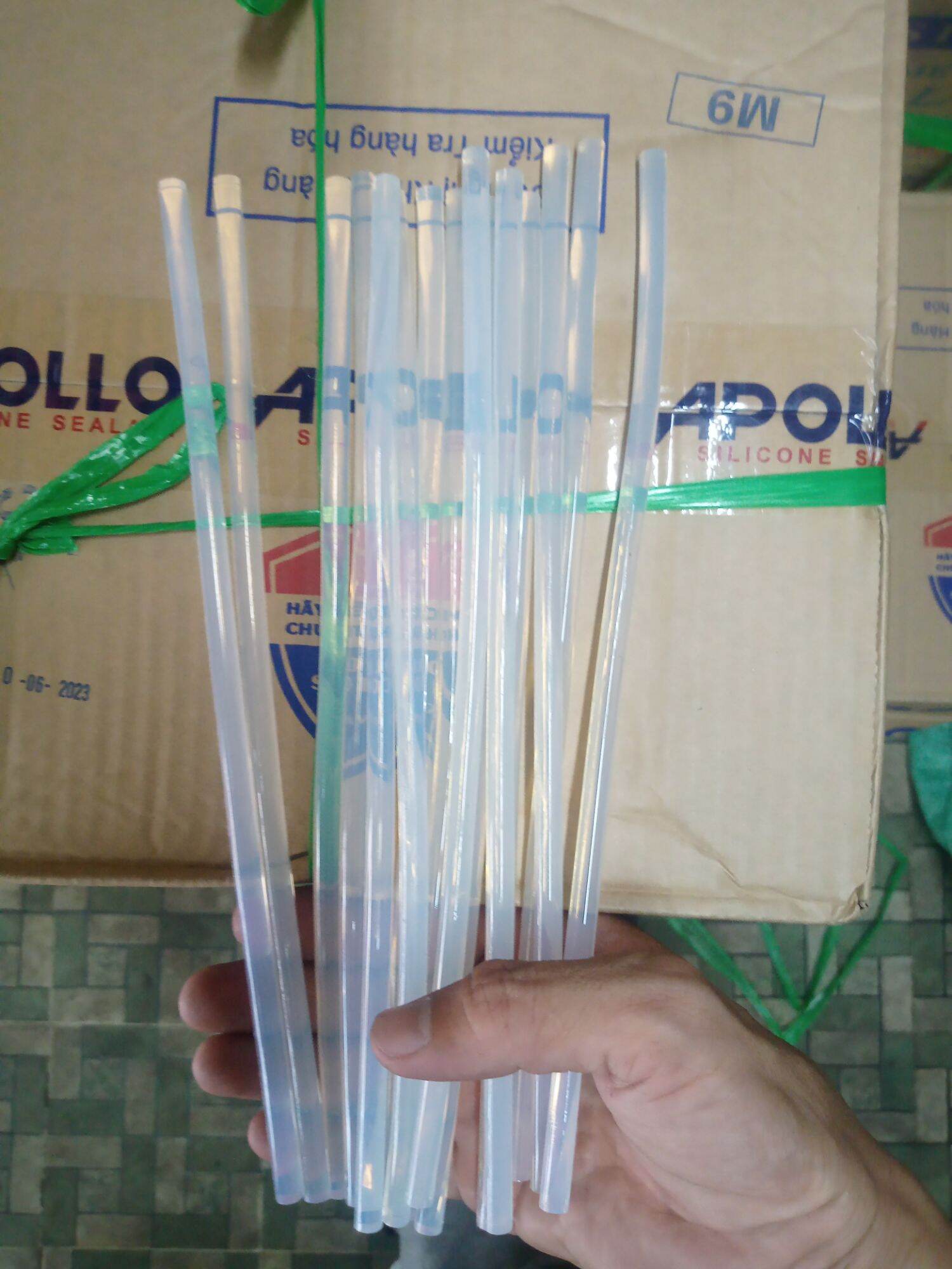 keo nến lớn bó 100 cây