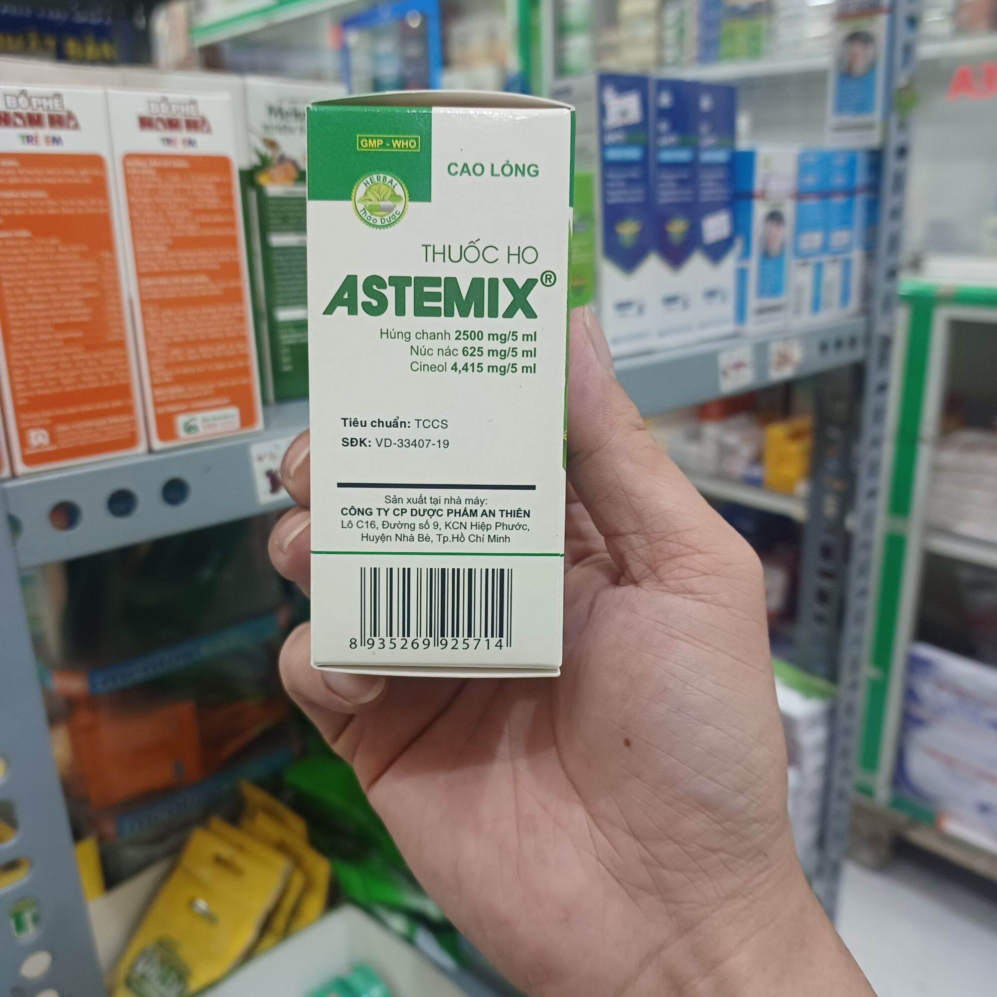 siro ho astemix 60ml