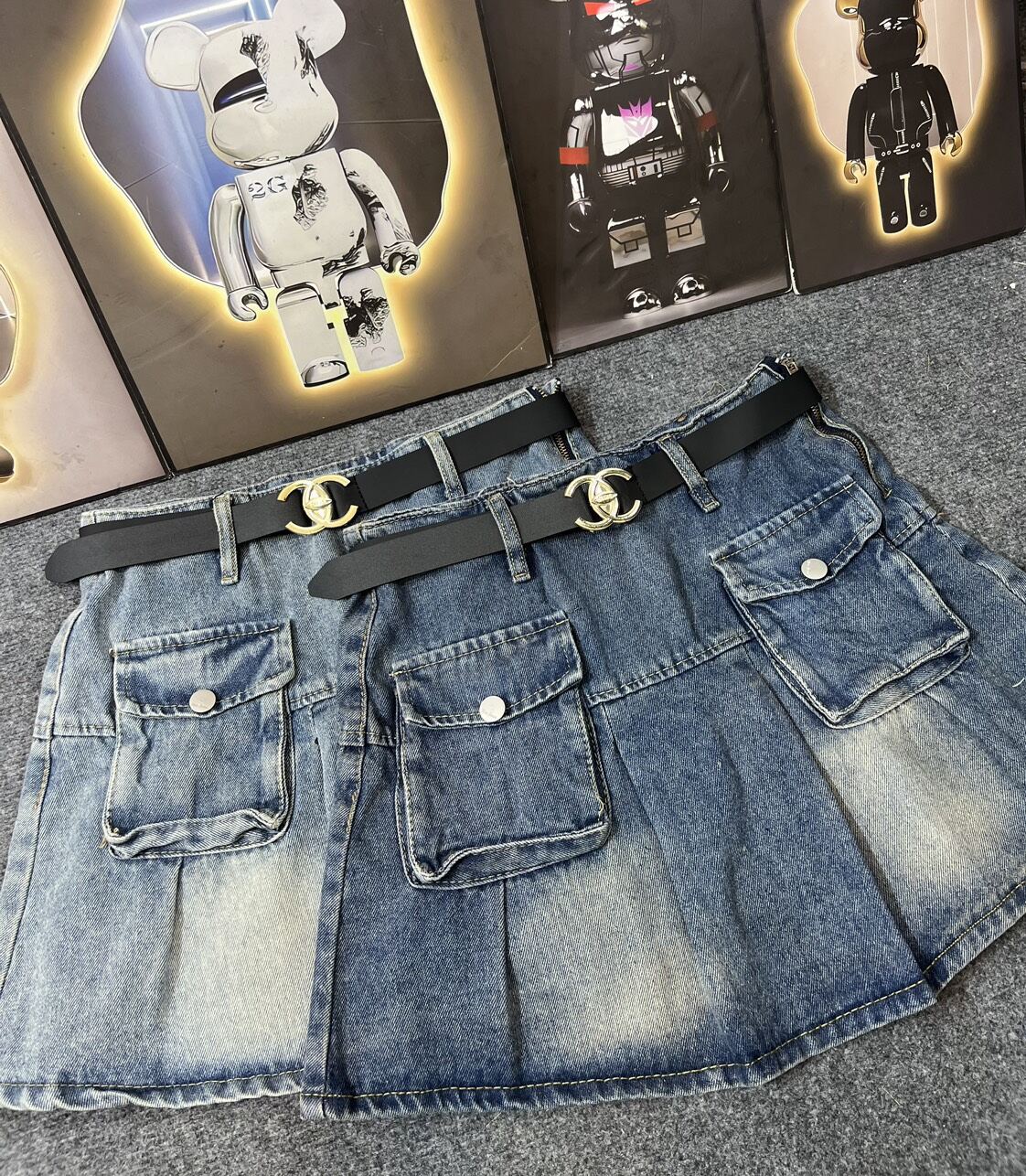 QUẦN GIẢ VÁY JEANS CAO CẤP