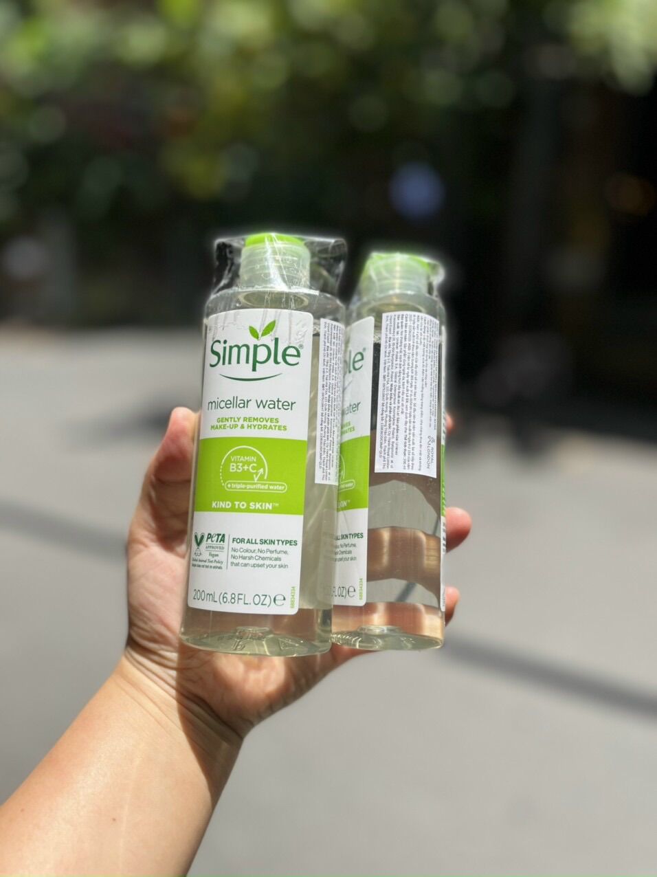 Tẩy trang simple 200ml