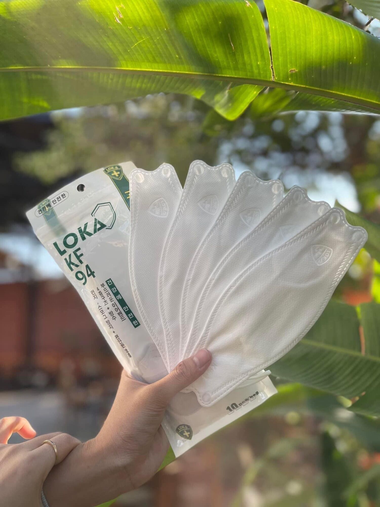 Thùng 150 chiếc khẩu trang kf94 loka mask kèm quà tặng