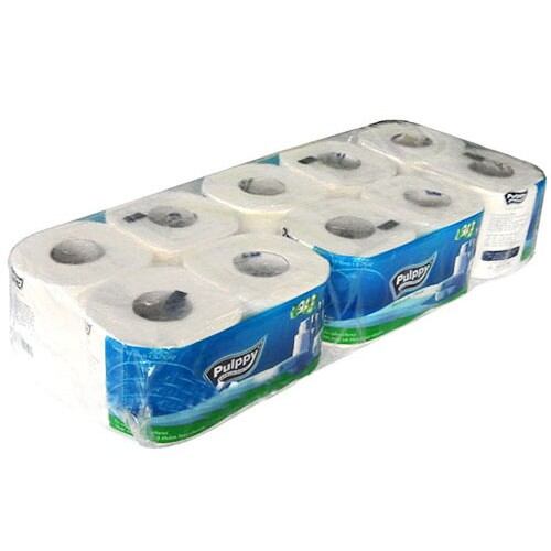 Giấy vệ sinh Pulppy 10 cuộn 2 lớp