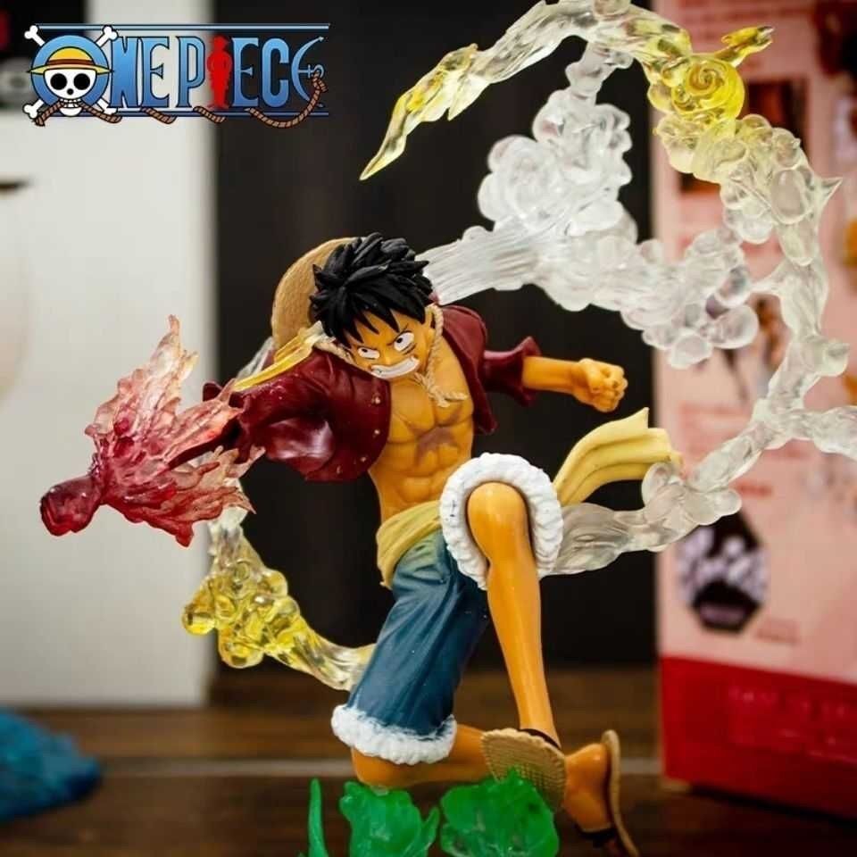 Mô hình OnePiece Luffy cao cấp nhựa PVC 18cm cực nét