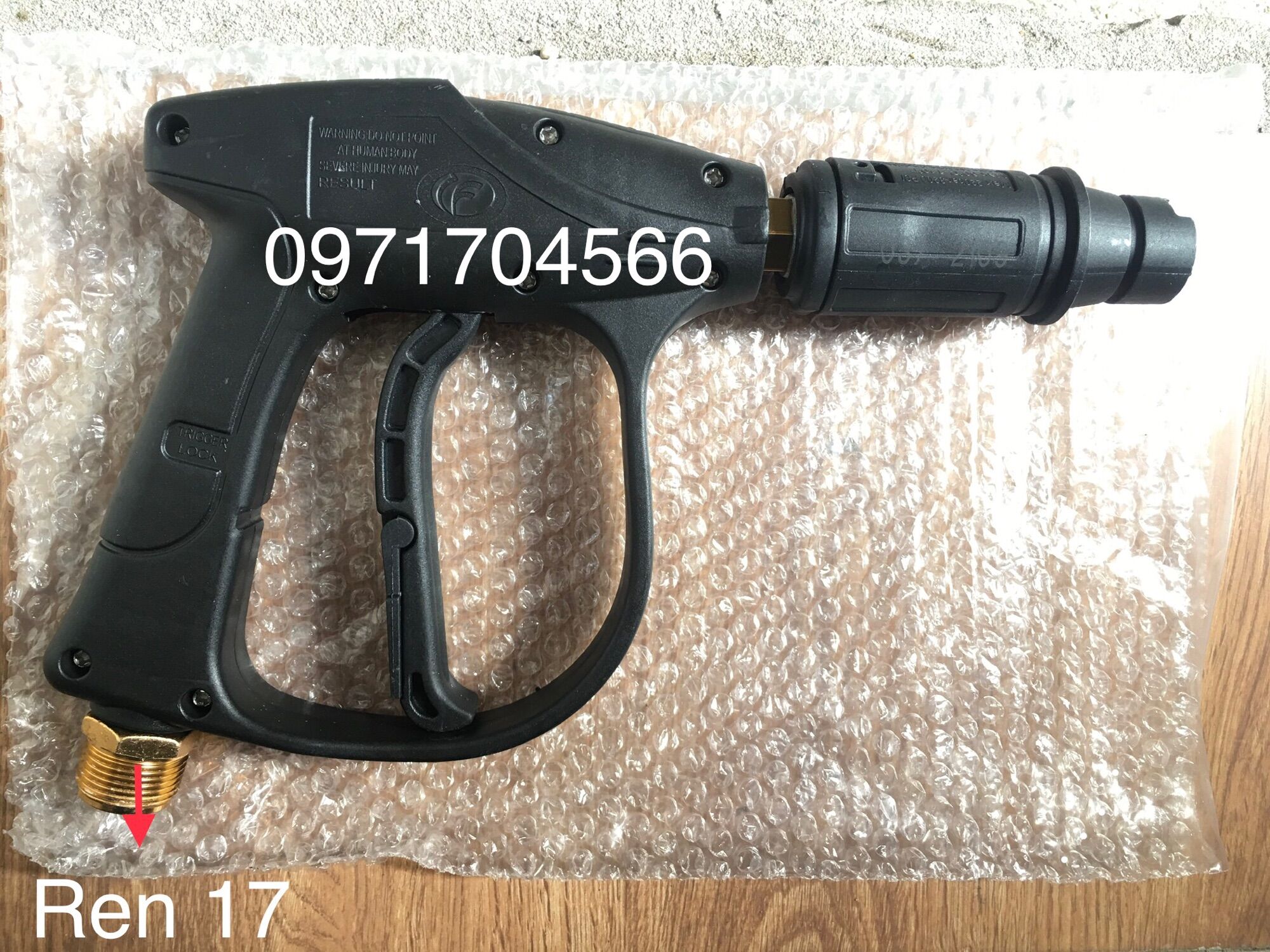 Súng rửa xe tăng áp