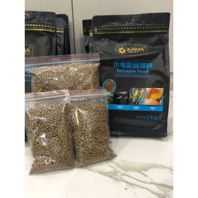 KAMA Thức ăn cho rùa nước 200g Size L [Hoả Tốc Giao Hàng 2 Giờ ]
