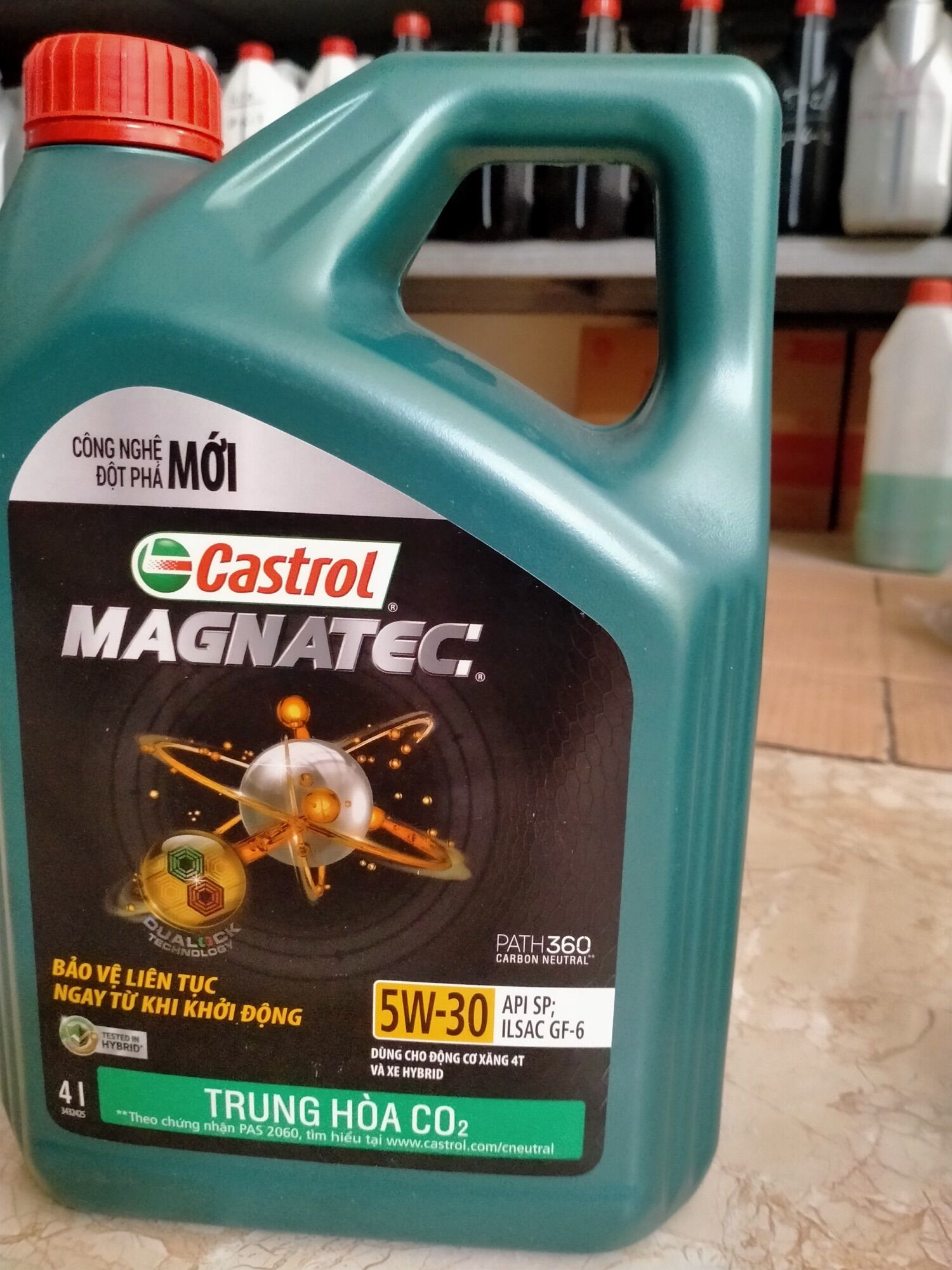 Dầu nhớt castrol 5w30 4l