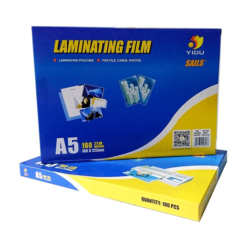 Màng ép nhựa plastic khổ a5 định lượng 80mic
