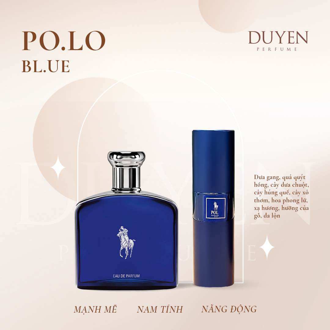 Duyenperfume - nước hoa mini 20ml polo bleu
