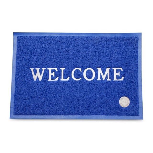 Thảm Lau Chân Nhựa WELCOME Siêu Hít